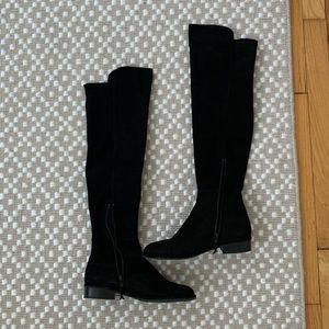 Stuart Weitzman suede ALLGOOD over the knee boot